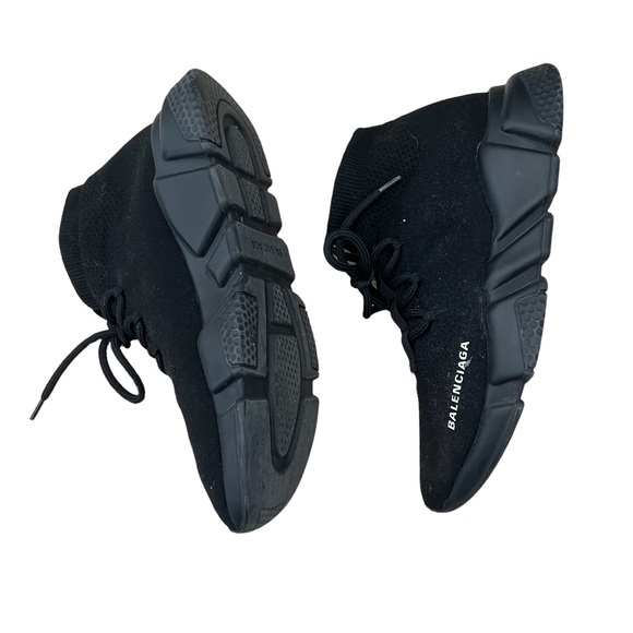 Balenciaga Black Speed Lace-up sneakers - Picture 2 of 7